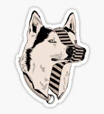 Husky Glossy Sticker