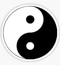 "Yin Yang" Clothing Sticker