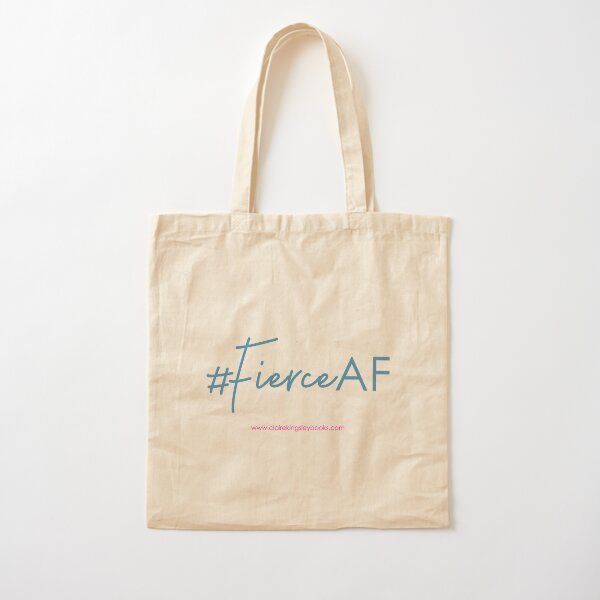 Fierce AF Cotton Tote Bag