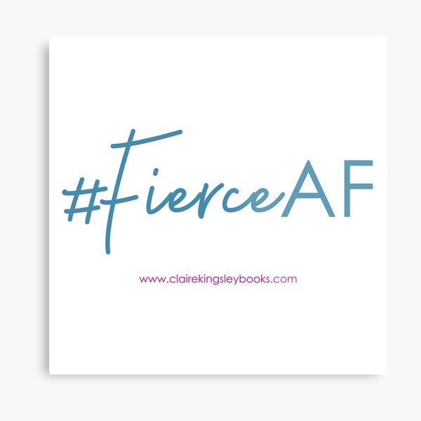 Fierce AF Metal Print