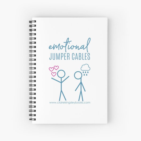 Emotional Jumper Cables Spiral Notebook