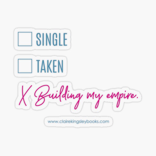 Building My Empire Transparent Sticker