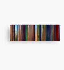 Moviebarcode: The Lion King (1994) Canvas Print