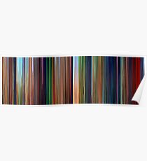 Póster Moviebarcode: El Rey León (1994)