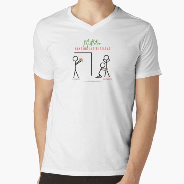 Seasons Greetings V-Neck T-Shirt