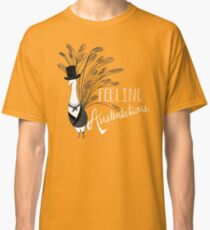 Camiseta clásica Pavo real y prejuicio