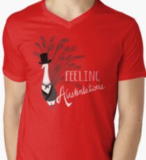 Peacock & Prejudice Men's V-Neck T-Shirt