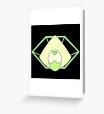Tarjeta de felicitación Peridoto