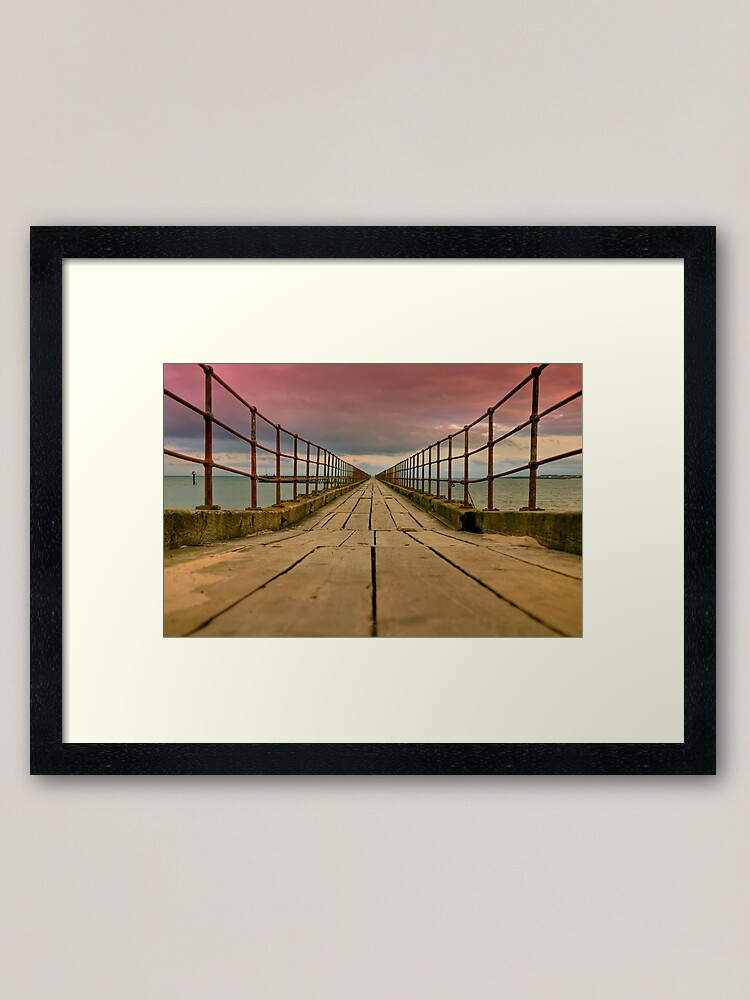 Alternate view of planks Framed Art Print
