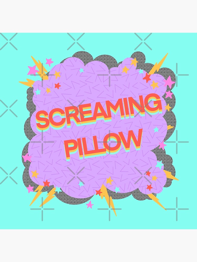 Screaming Pillow by itsaduckblur