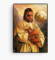 Venom Jesus Snake - parody Canvas Print