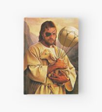 Venom Jesus Snake - parody Hardcover Journal