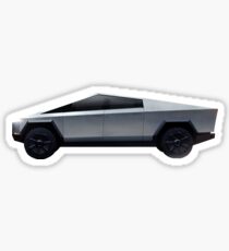 Cybertruck Portrait Sticker