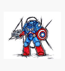 Cap'n Warhammer Photographic Print