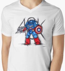 Cap'n Warhammer V-Neck T-Shirt