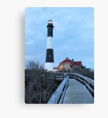 Long Island Lighthouse, Fire Island Canvas Print