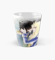 Taza cónica Oscar y André - Una vez y pronto - En blanco