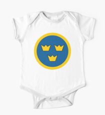 Swedish Air Force Insignia One Piece - Short Sleeve