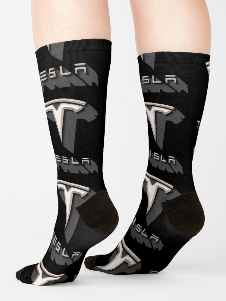 Alternate view of Tesla Shadow Sticker Socks