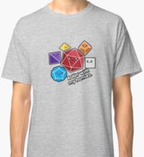 Polyhedral Pals - Rollin With My Homies - D20 Gaming Dice Classic T-Shirt