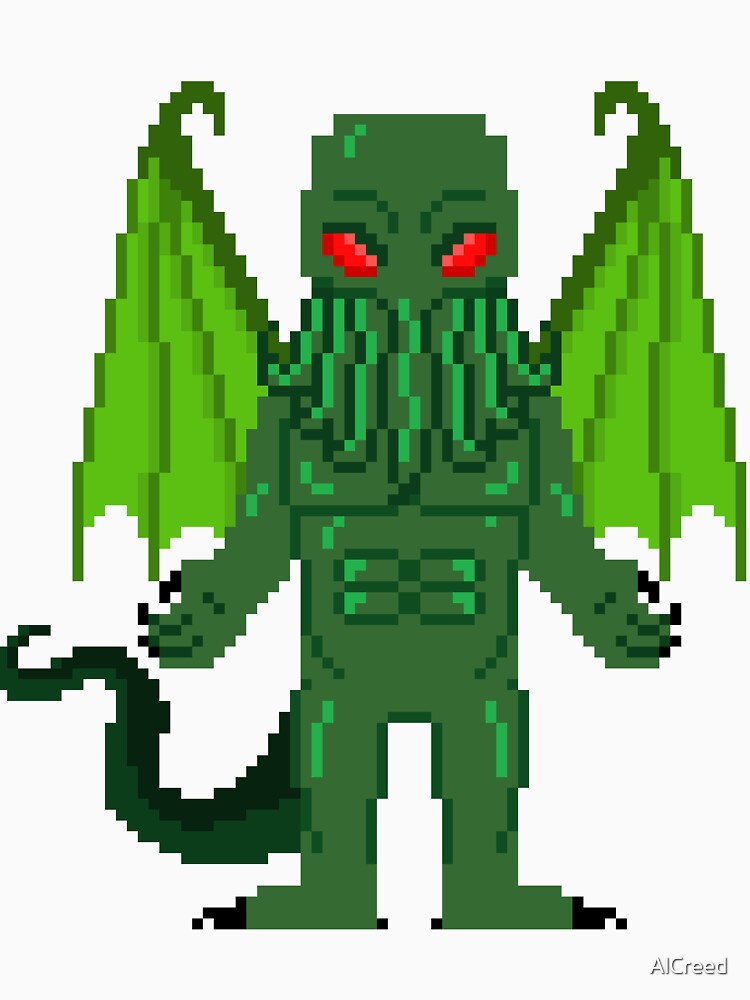 8-Bit Cthulhu by AlCreed