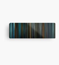 Moviebarcode: Blade Runner (1982) Metalldruck