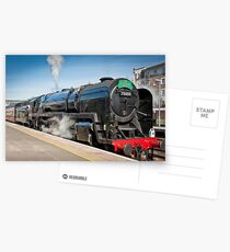The Cathedrals Express: Steam Train. Postkarten
