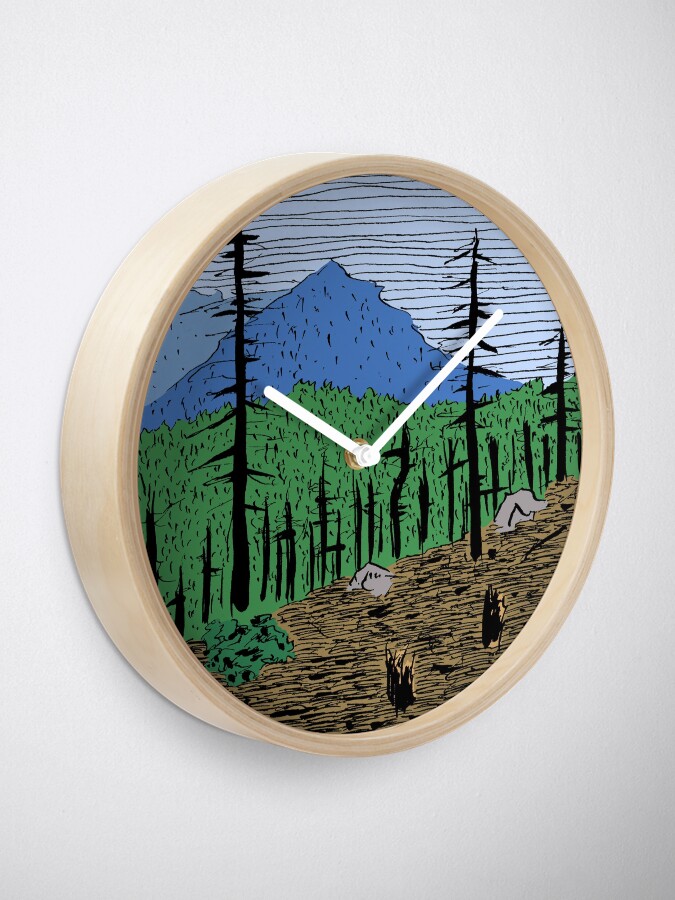 Alternate view of After Effects of a Wildfire Clock