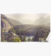 Zugspitzblick - Austrian Alps Poster