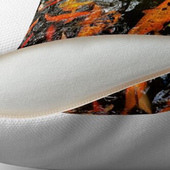 Alternate view of Koi Throw Pillow