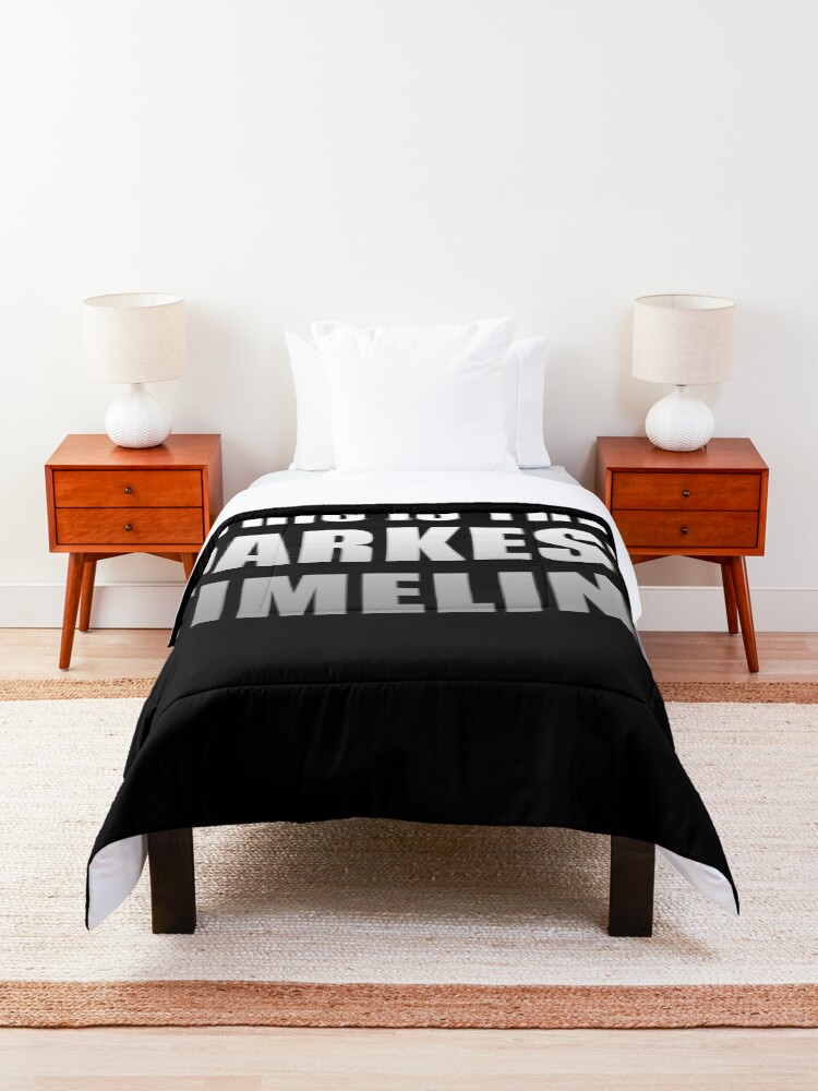 Alternate view of This is the Darkest Timeline (Black) Comforter