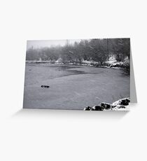 Snowstorm Greeting Card