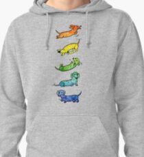 Aquarell Dackel Hoodie