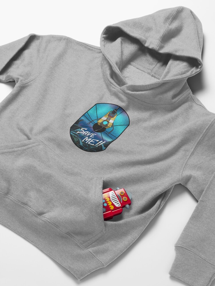 Alternate view of Save me! Kids Pullover Hoodie