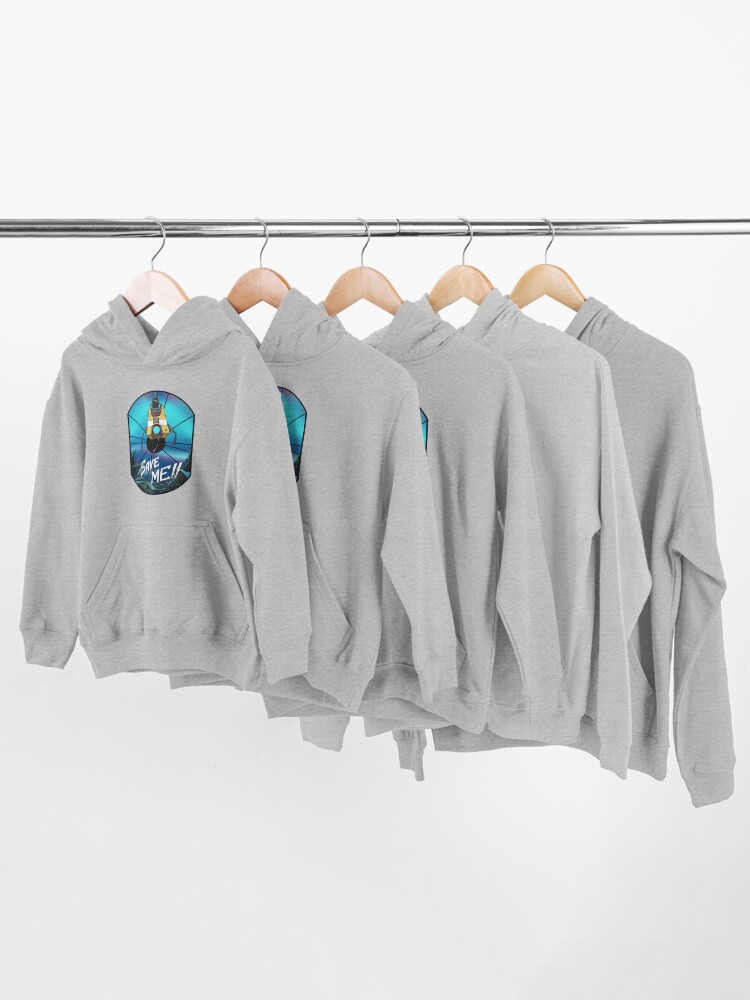 Alternate view of Save me! Kids Pullover Hoodie