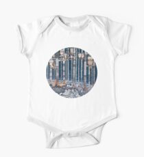 Owl Forest One Piece - Short Sleeve