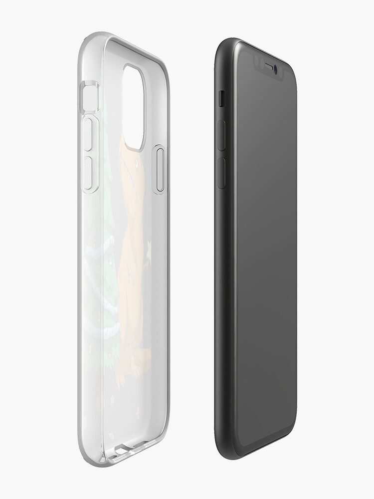 Coque iPhone « Dino Xmas », par EliYoung