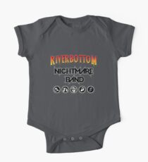 Riverbottom Nightmare Band Short Sleeve Baby One-Piece