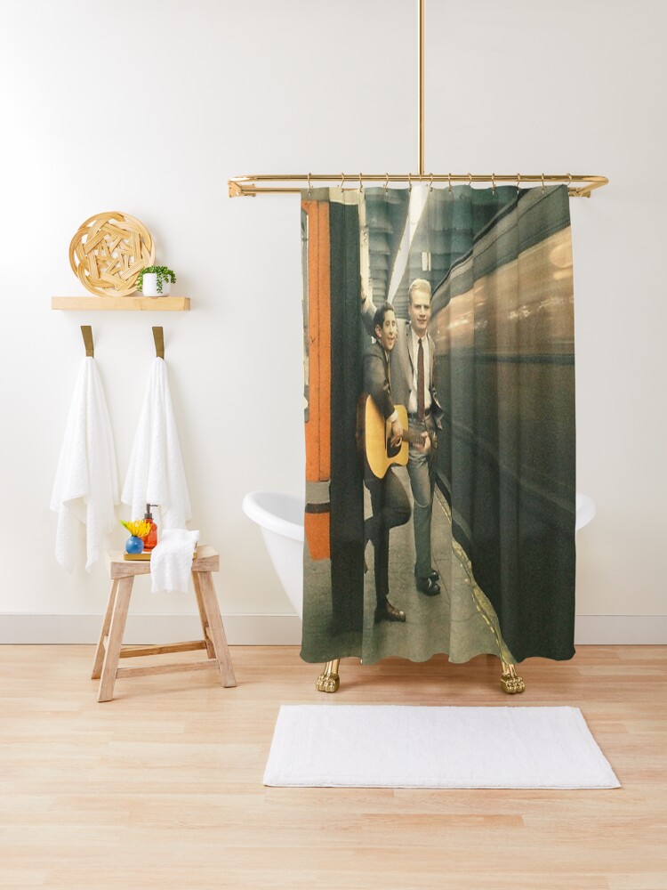 Simon And Garfunkel Wednesday Morning 3am Shower Curtain By