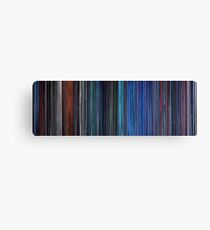 Moviebarcode: TRON (1982) Canvas Print