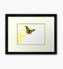 Flutterby Framed Print