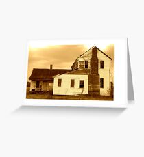 Mama's Chilhood Home Greeting Card