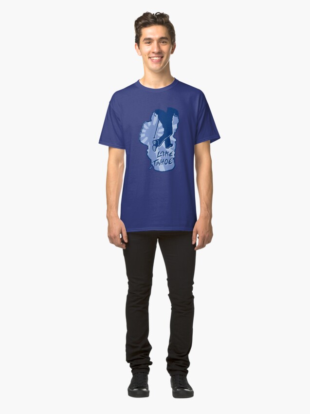 Alternate view of Hike Lake Tahoe Classic T-Shirt