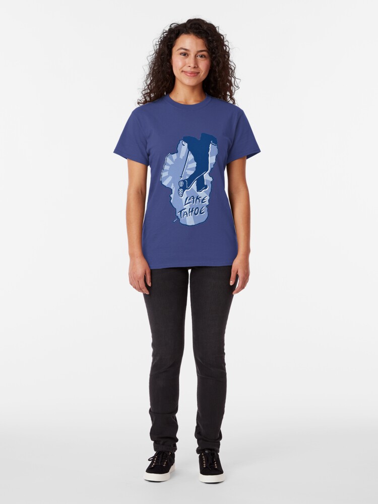 Alternate view of Hike Lake Tahoe Classic T-Shirt