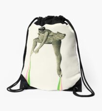 Ballet Moves Drawstring Bag
