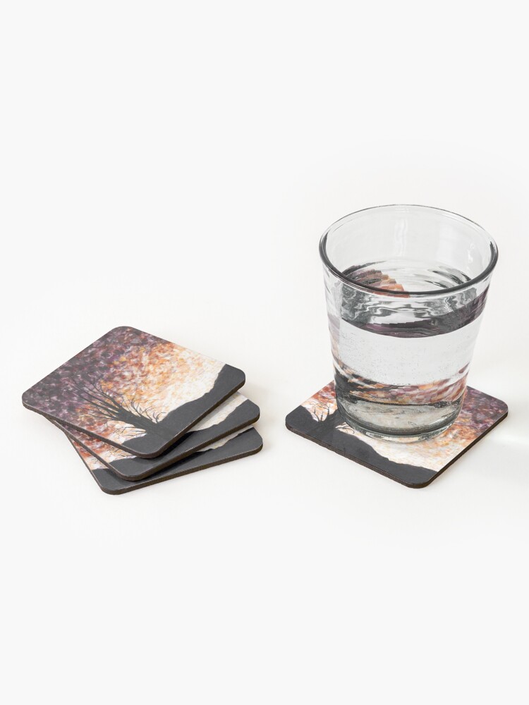 Alternate view of Washoe Meadows State Park Sunset Coasters (Set of 4)