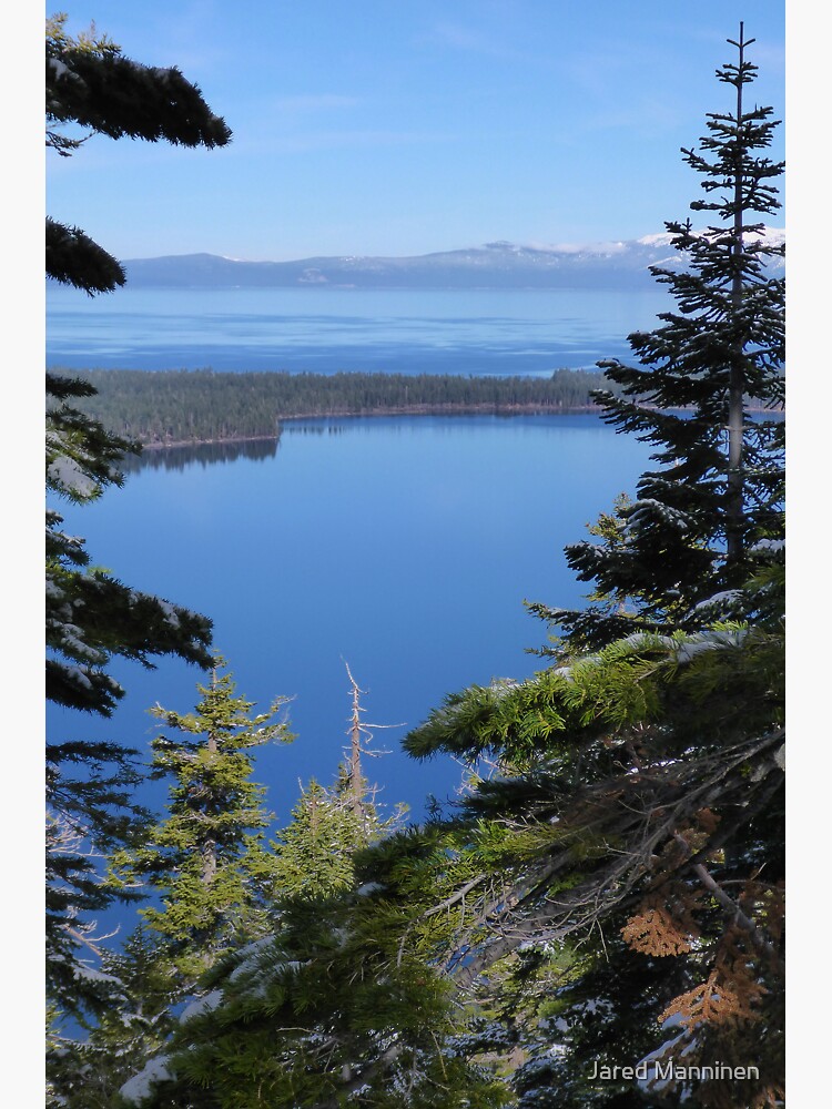 Fallen Leaf Lake and Lake Tahoe by JaredManninen