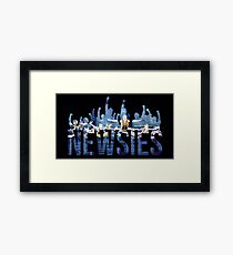 Newsies - Fists Framed Print