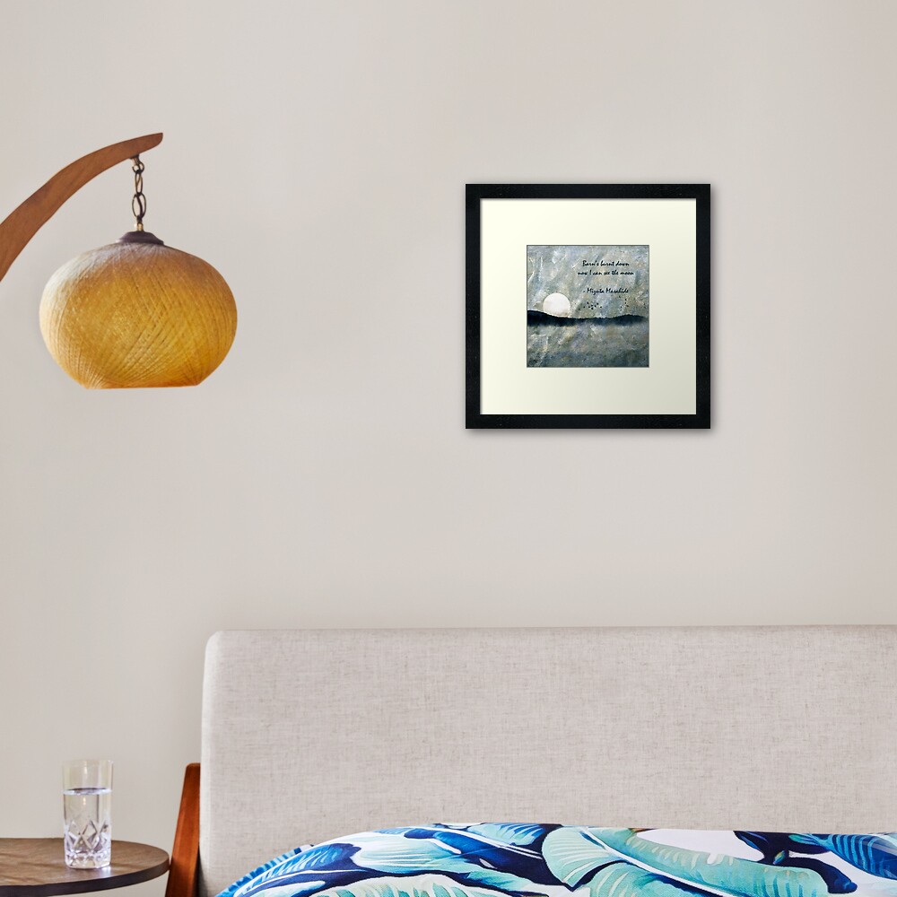 Barn's Burnt Down Framed Art Print
