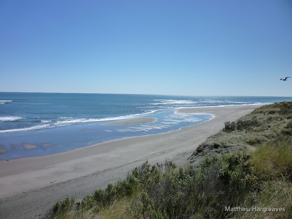 "Kawhia Beach" by Matthew Hargreaves Redbubble